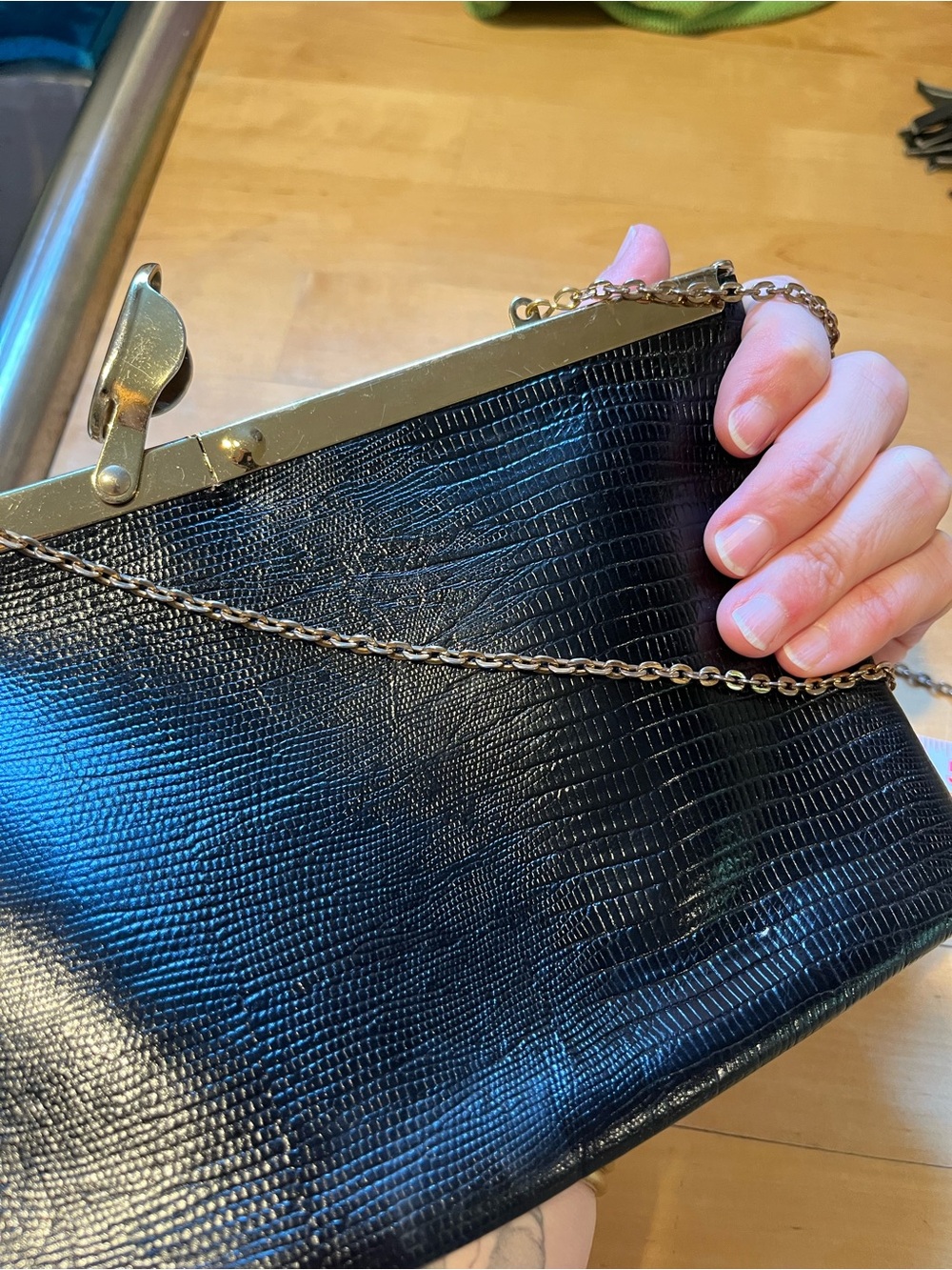 EUC Vintage Clutch Bag